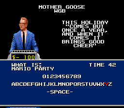 Jeopardy! - Deluxe Edition (USA) In game screenshot